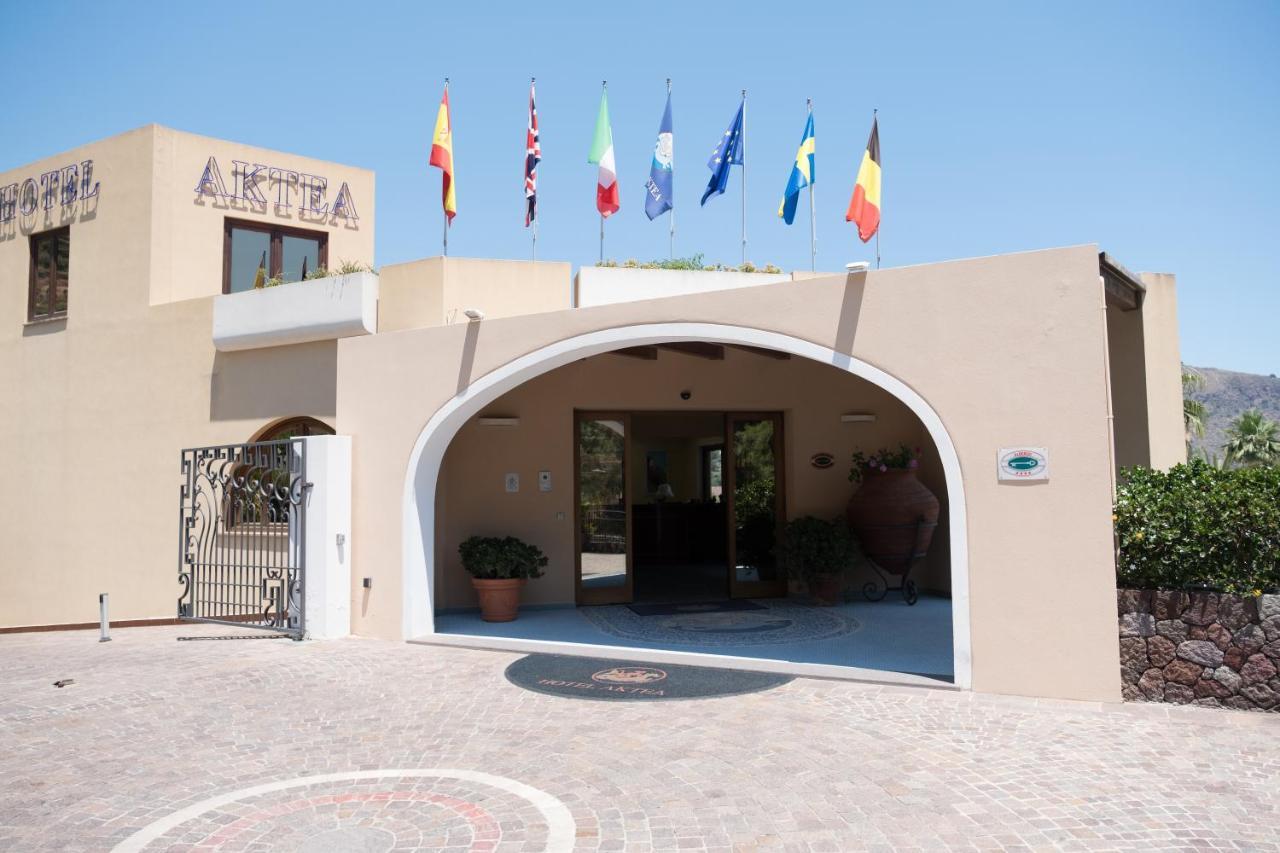 ליפארי Hotel Aktea מראה חיצוני תמונה